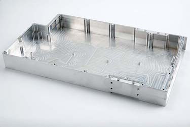 Metal part made by CNC machining